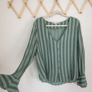 Amuse Society Bell Sleeve Top